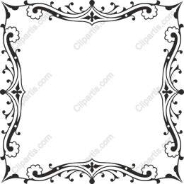 Elegant Vintage Decorative Frame