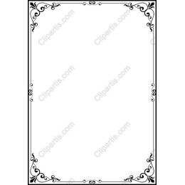 Elegant Decorative Vintage Frame