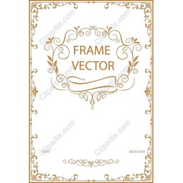 Elegant Floral Frame