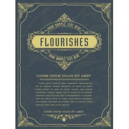 Flourishes Vintage Frame