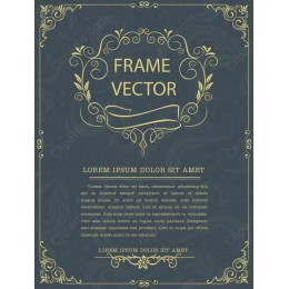 Vintage Decorative Frame