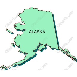 Alaska Outline Map