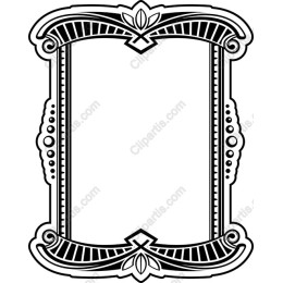 Vintage Decorative Frame Clipart