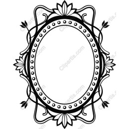 Elegant Floral Frame