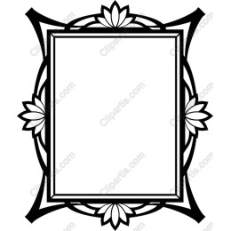 Elegant Floral Frame