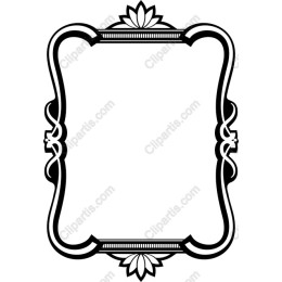 Elegant Vintage Frame in and