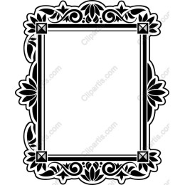 Elegant Floral Frame