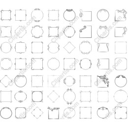 Elegant Decorative Frames Collection