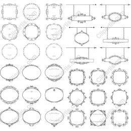 Ornamental Frames Collection