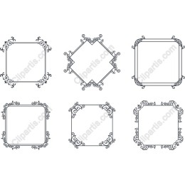 Exquisite Ornate Frames Collection