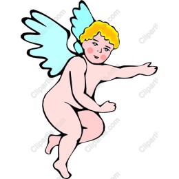 Charming Winged Cherub