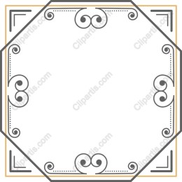 Elegant Octagonal Frame