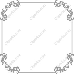 Vintage Ornamental Frame