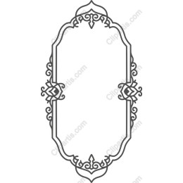Elegant Vintage Scrollwork Frame