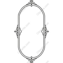 Elegant Vintage Ornamental Frame