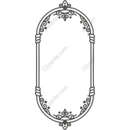 Elegant Vintage Decorative Frame