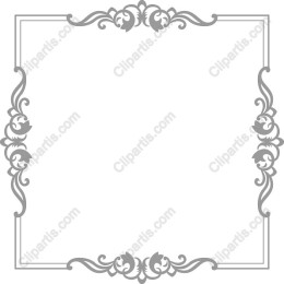 Vintage Floral Frame