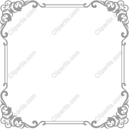 Elegant Vintage Decorative Frame