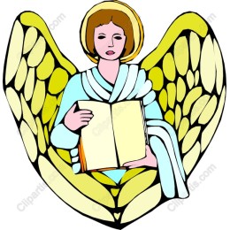 Angel Holding Book