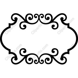 Ornate Black Frame