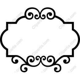 Elegant Swirl Frame
