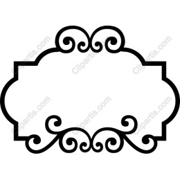 Elegant Ornate Frame Clipart