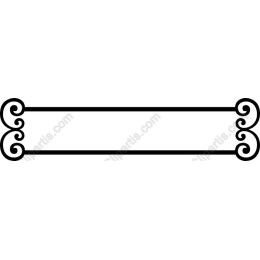 Elegant Swirl Border