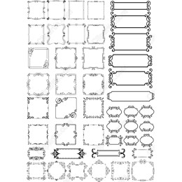  Frames Bundle - Elegant Decorative