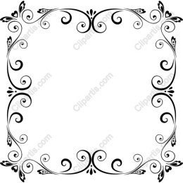 Elegant Decorative Ornamental Frame