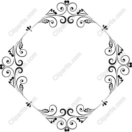 Decorative Floral Frame