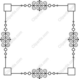 Elegant Vintage Decorative Frame