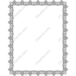 Elegant Intricate Border