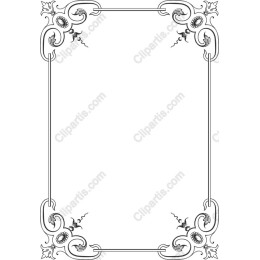 Vintage Ornamental Frame