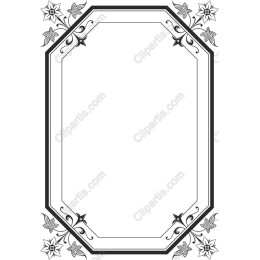 Elegant Floral Frame