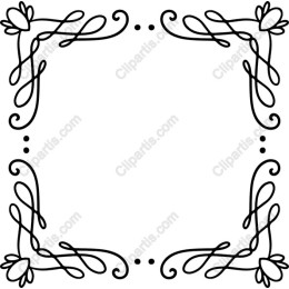 Elegant Floral Frame