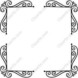 Elegant Ornate Decorative Frame