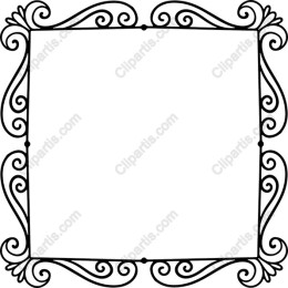 Elegantly Crafted Swirl Frame