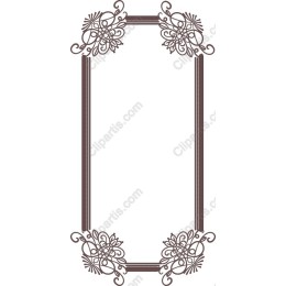 Elegant Floral Frame