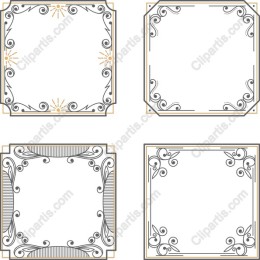 Elegant Ornate Frames Collection