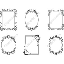 Elegant Vintage Decorative Frame Collection