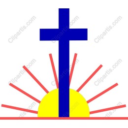 Vibrant Cross & Sunrise