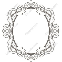 Elegant Floral Frame