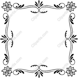 Floral Decorative Border