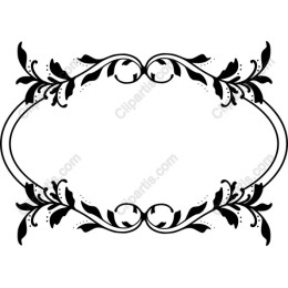 Elegant Floral Decorative Frame