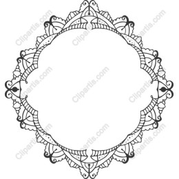 Exquisite Ornate Border Frame