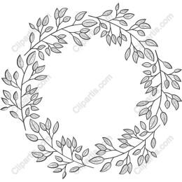 Botanical Leaf Wreath