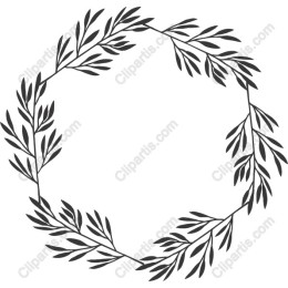 Leafy Circle Wreath