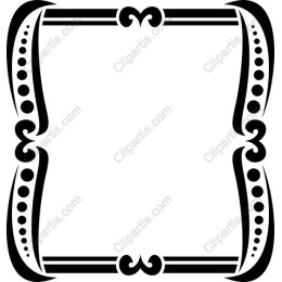 Elegant Ornamental Frame in and