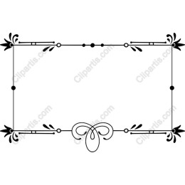 Elegant Black and White Frame