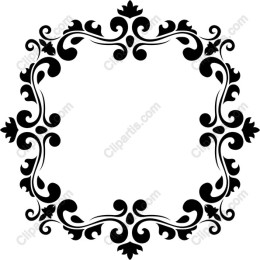 Ornate Floral Frame